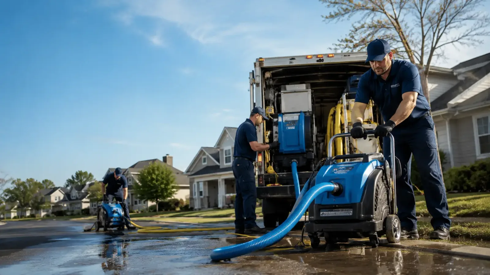 Flood Damage Cleanup in Revelo, KY